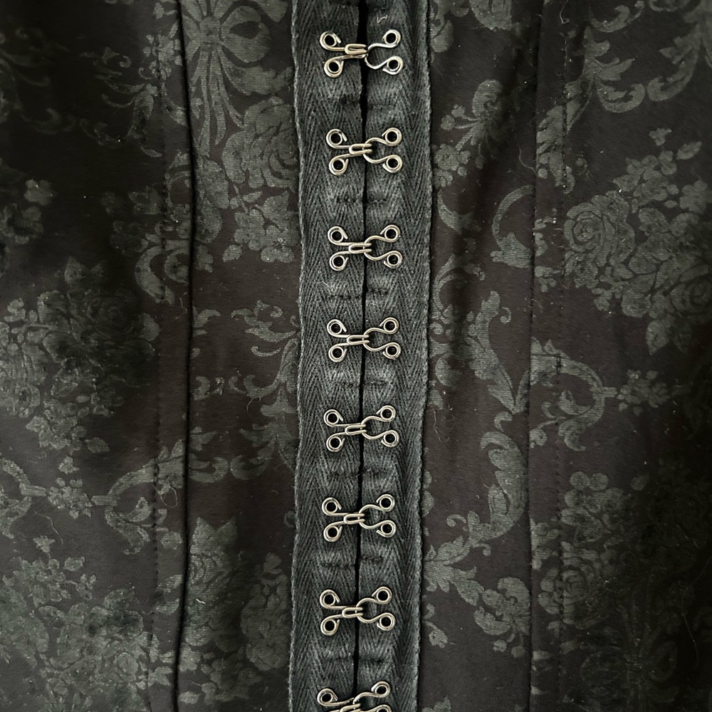 Torrid Black Corset Crop Top - Picture 3 of 4